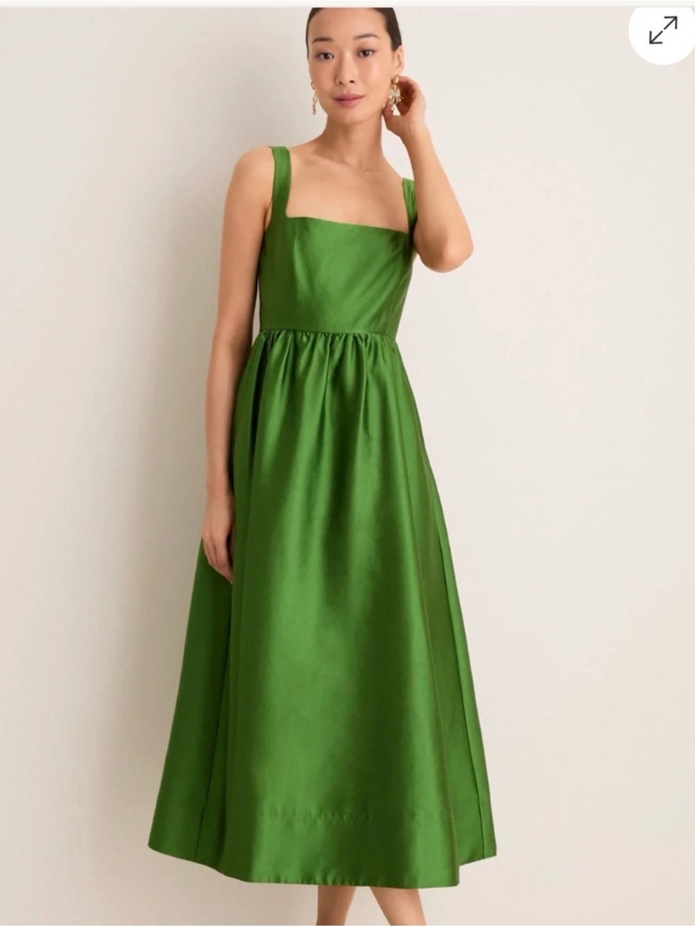 Tuckernuck Dupioni Esme Midi Dress